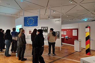 Austausch zur Ausstellung "Staatsbürgerschaften" im DHM © HTW Berlin / Krick