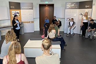 Exkursionstag im Juli 2025 nach Potsdam: Führung im Potsdam Museum – Forum für Kunst und Geschichte. © HTW Berlin / Tobias Nettke