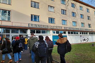 Exkursion ins Notaufnahmelager Marienfelde © HTW Berlin / Krick
