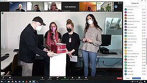 Screenshot von den Einblicken 2022, M4 Multimedia-Einsatz und Modellbau im Master