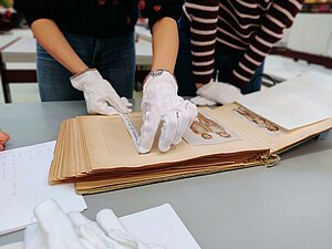 Studierende vermisst das Passepartout. © HTW Berlin / Max Braun 